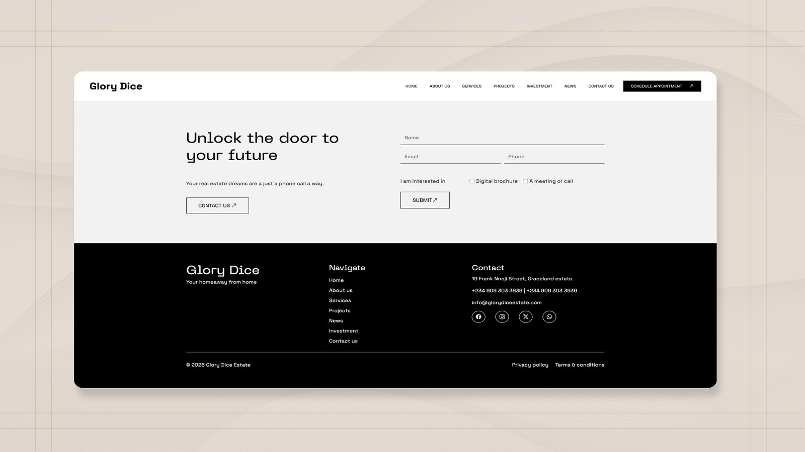 Glory Dice project image